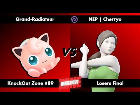 KnockOut Zone #89 - SSBU Losers Final - Grand-Radiateur (Jigglypuff) vs Cherryo (WF Trainer)