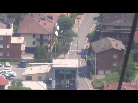 Discesa integrale funivia Agudio "Albino - Selvino" in HD - Albino (BG) / žičnica / svævebane / 索道