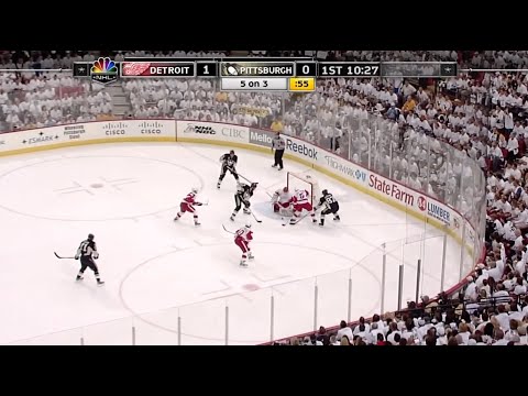 2008 Stanley Cup Final. Red Wings vs Penguins. Game 6 highlights