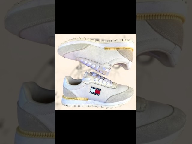 Vídeo relacionado con Tommy Jeans TJW Flatform ESS MU EN0EN02918 Low Top para Mujer, Color Blanco (Marfil/Periwinkle Dust), 3.5 UK, Polvo de bígaro Blanco Marfil, 36 EU