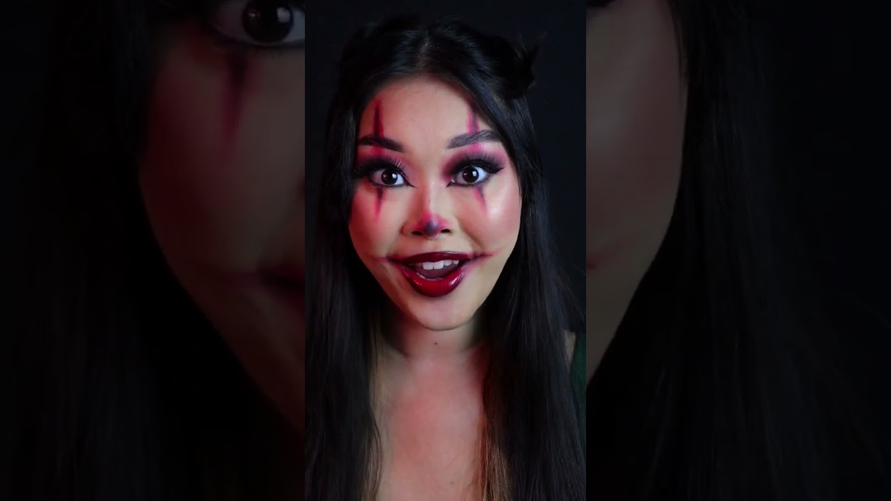 Maquiagens fáceis para o Halloween: Palhaço