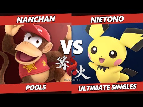 Kagaribi 7 - Nietono (Pichu) Vs. Nanchan (Diddy Kong) SSBU Ultimate Tournament