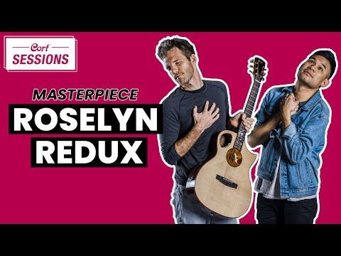 Cort ROSELYN Masterpiece Series Roselyn Redux OM Cutaway Body 5pcs Mahogany & Walnut Neck 6-String Acoustic-Electric Guitar w/Hard Case image 25
