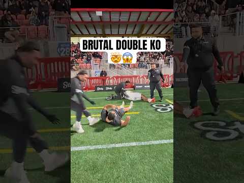 CRAZIEST DOUBLE KO‼️😱 NO FEAR AT ALL‼️🇺🇸 #RUNIT #USA #UTAH #new #sports #viral