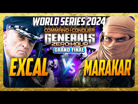 🔴 LIVE | $20,000 C&C Generals Zero Hour World Series 2024 | ExCaL vs Marakar | Grand Finals
