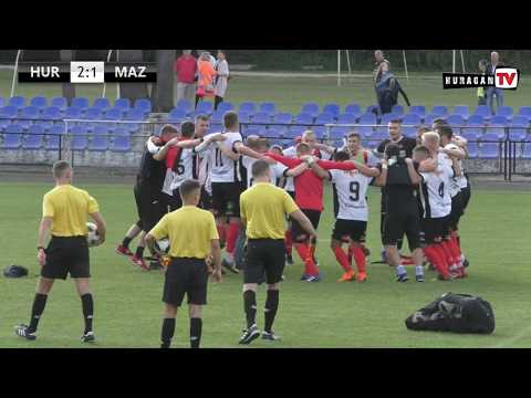 Skrót meczu Kaczkan Huragan Morąg-Mazur Ełk 2:1
