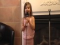 Kristina singing Hannah Montana song The Other ...