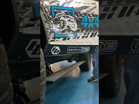 Amp Research Powerstep Running Boards on Ford Bronco