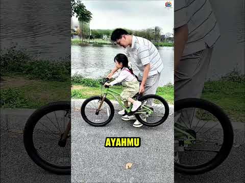 Tips mudah naik sepeda⁉️🫣