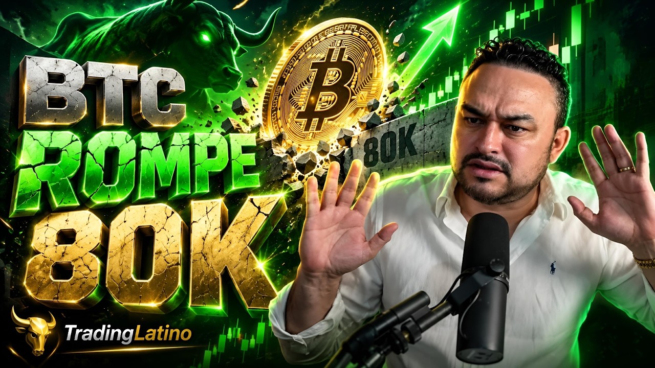 Tienes razón 😅  **¡BITCOIN ROMPIÓ LOS $80,000! 🚀 AHORA SÍ… ¿RUMBO A NUEVOS MÁXIMOS?**