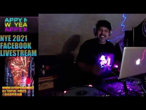 DJ SUPERJAM  NEW YEARS LIVE STREAM 2021 from FACEBOOK (Old School)