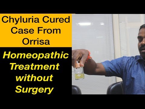 Chyluria Milky Urine Disease Cured case from Orrisa
