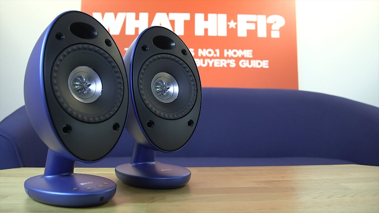 KEF Egg wireless music system â€“ first look - YouTube