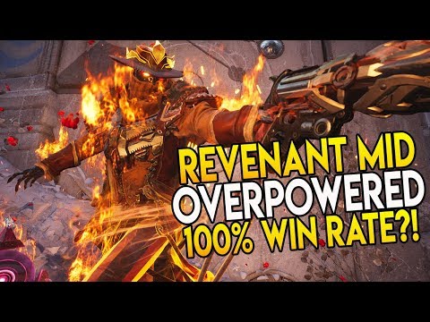 PARAGON MID LANE REVENANT 100% WIN RATE? "OVERPOWERED HERO!" Best Build & Gameplay