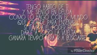 HABITO DE TI  - VANESA MARTÍN   (LETRA)