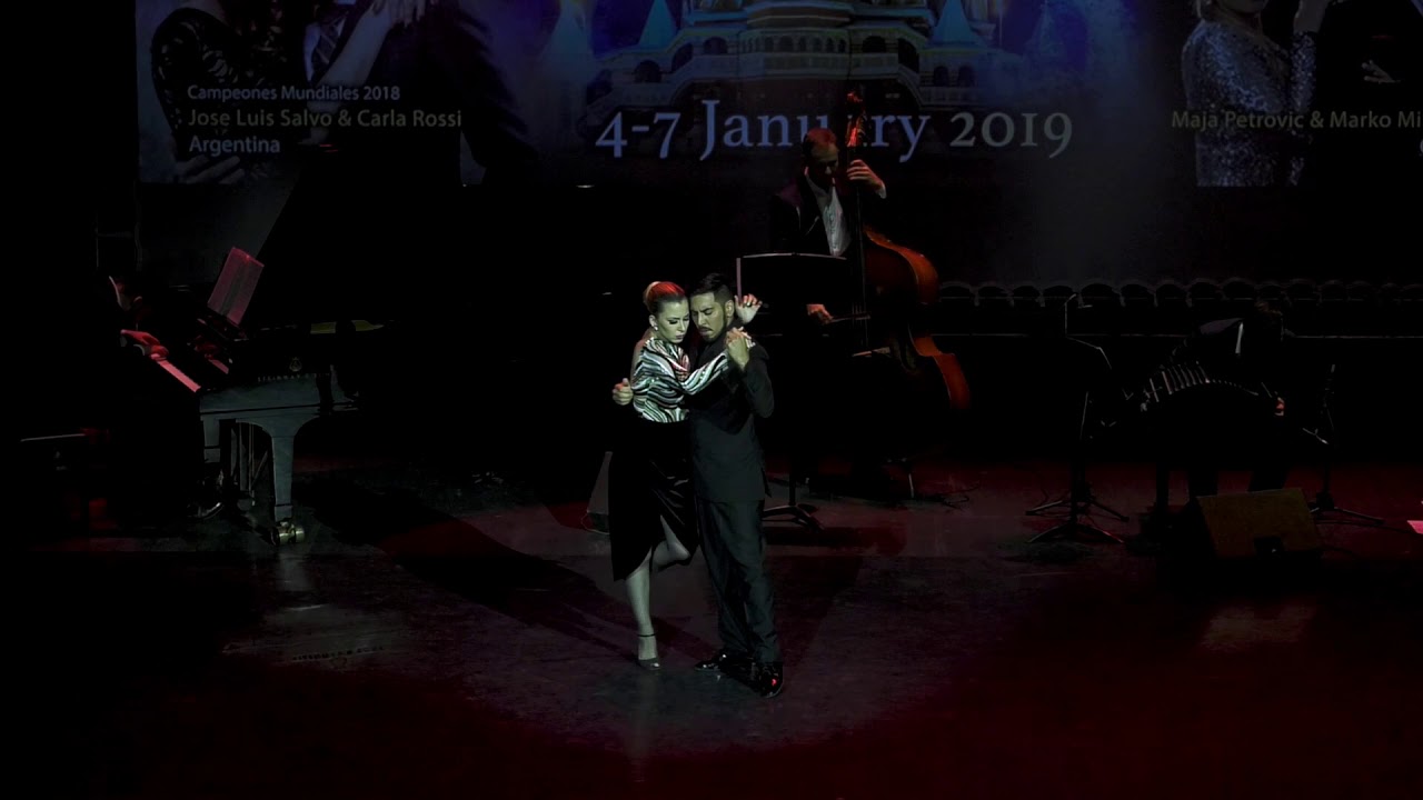 Tango "Quejas de bandoneon" dance: Carla Rossi & Jose Luis Salvo, musiс: Solo Tango orquesta