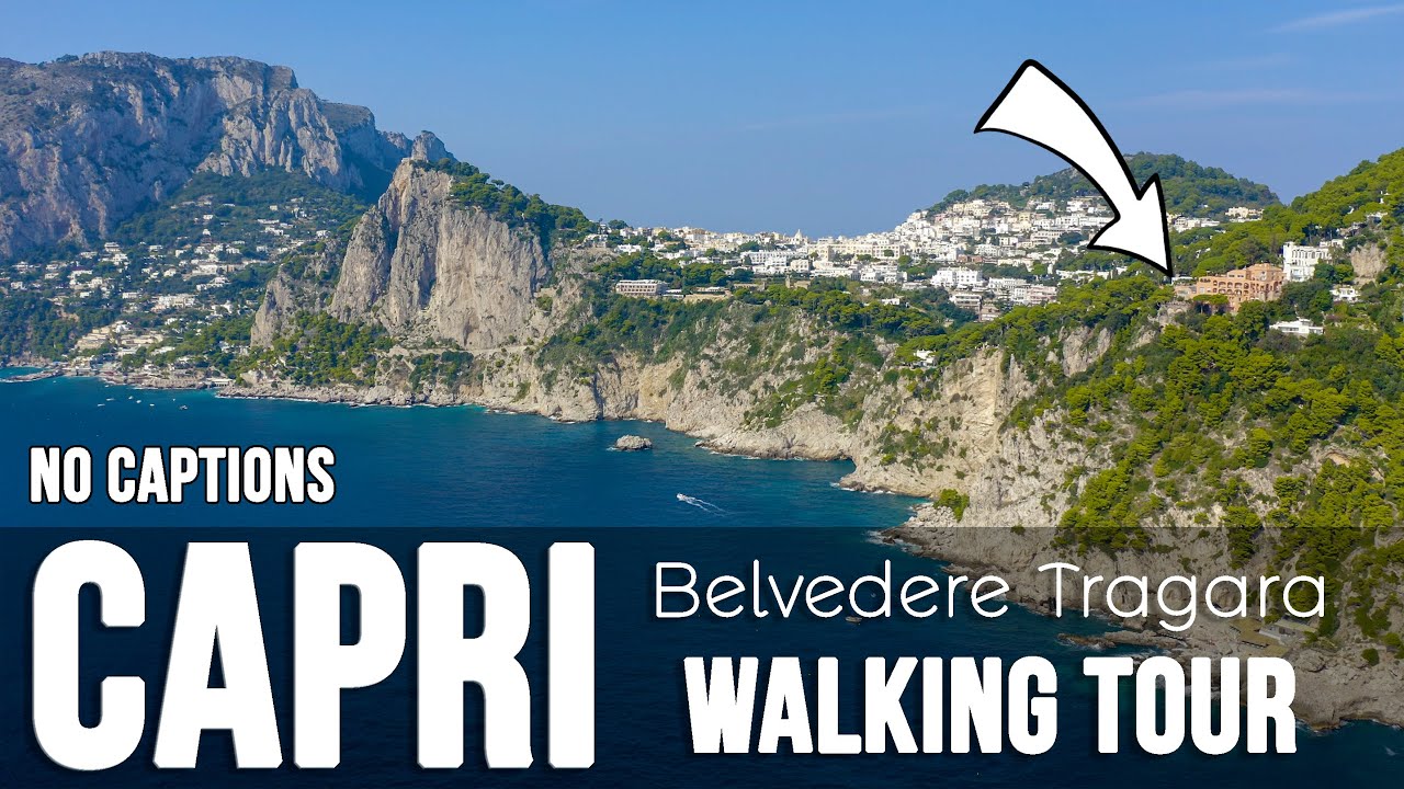 Immerse yourself in the captivating charm of Belvedere di Tragara with this intriguing walking tour.