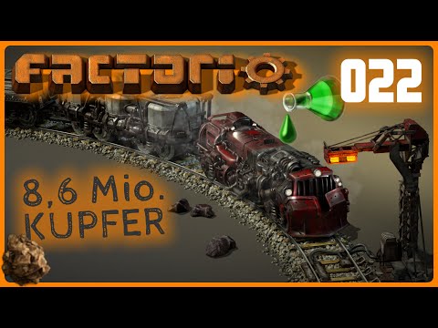 Factorio Neustart deutsch - Hauptbahnhof eingeweiht - FOLGE #022 Anfänger Guide, Step by Step 2023.