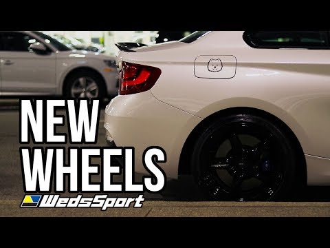 FINALLY NEW WHEELS! WedsSport RN-05M for the BMW M240i