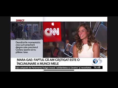 Mara Gae, campioană la dublu junioare, la US Open, invitată la Antena 3