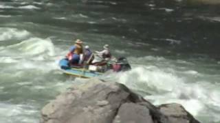 preview picture of video '2011 Rafting Snow Hole Rapid on Idaho's Salmon River.m4v'