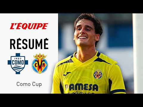 Como Cup : Villarreal dans la DOULEUR élimine Côme aux tirs au but et rejoint Lens en finale