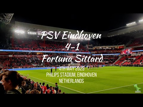 PSV Eindhoven 4-1 Fortuna Sittard at the Philips Stadium | Eindhoven, The Netherlands 🇳🇱