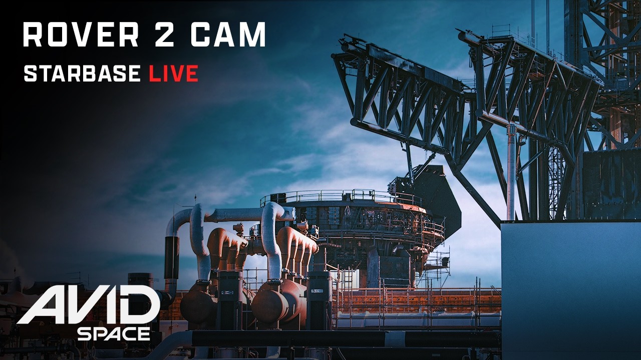 Live webcam view of Starbase Rover Cam
