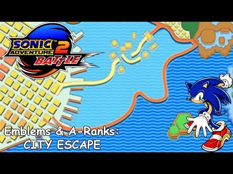 Slim Plays Sonic Adventure 2: Emblems & A-Ranks - City Escape