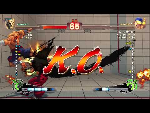 SUPER-ZEUS-- [Sagat] vs. obama123123 [Yun] | SSF4 Arcade Edition