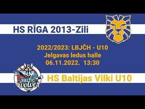 06.11.2022. HS RĪGA 2013-Zili - HS Baltijas Vilki U10