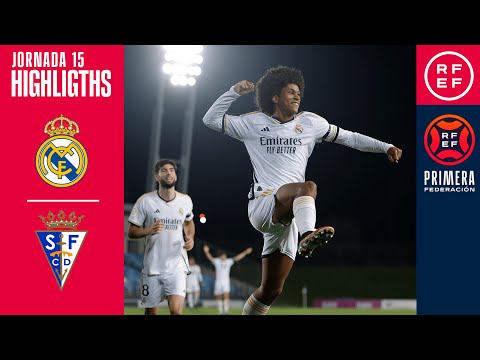 Resumen #PrimeraFederación | Real Madrid-Castilla 2-1 San Fernando CD Isleño | Jornada 15, Grupo 2