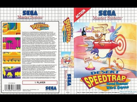 Desert Speedtrap starring Road Runner and Wile E. Coyote Game Gear