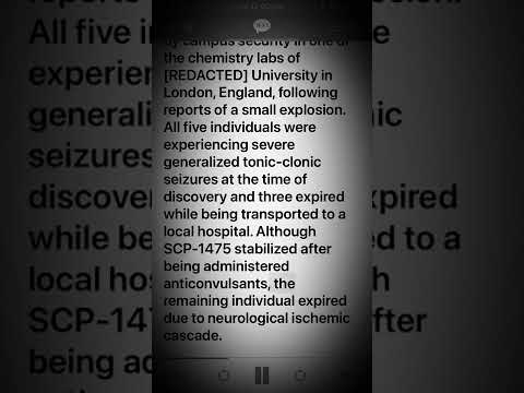 Scp 1475 100% Brainpower