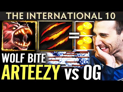 🔥 TI10 ARTEEZY Ursa Wolf Bite Lycan +400AS Fury Wipes HARD Comeback — EG vs OG Dota 2 Pro