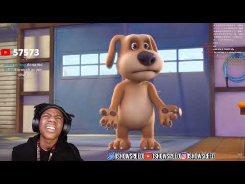 IShowSpeed Gets CopyRight Striked For Watching Talking Tom And Friends