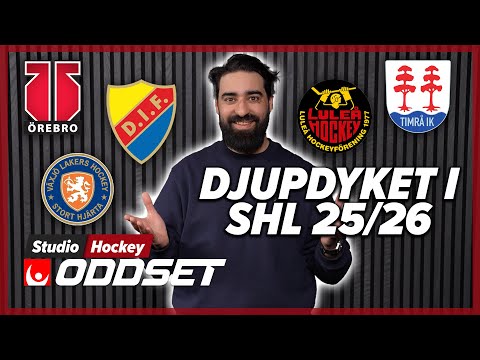 DEL 2 AV DJUPDYKET I SHL │Vad behöver lagen få in i truppen under 2025/2026
