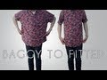 Transformation: Baggy to Fitted Shirt! Transformation: Baggy to Fitted Shirt!