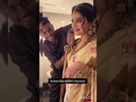 Actress Sneha draped a stunning saree from snehalayaa silks.....Sare draped by thivyan 💛💛#sneha