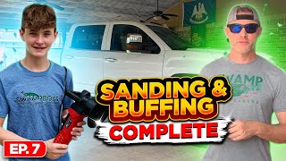 Beginner Paint Correction How to Color Sand Cut, Buff & Polish GMC Sierra 2500 Denali Ep. 7