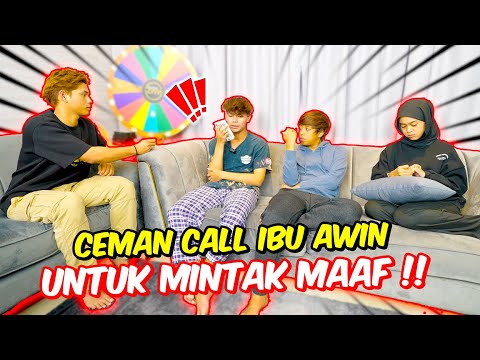 CEMAN CALL IBU AWIN UNTUK MINTAK MAAF !! - AWIN MAAFKAN ATAU TIDAK ?