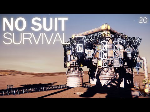 No Suit Survival: Ep. 20 Preparation - Space Engineers