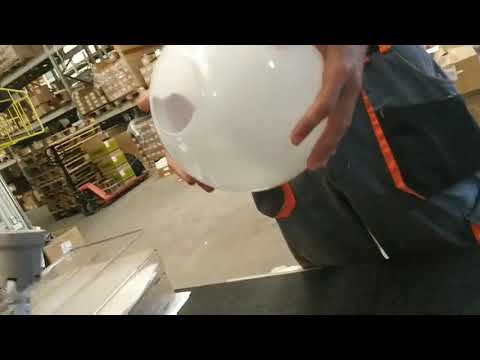 Миниатюра изображения товара Потолочный светильник Элетех Шар 250 НСО 17-150-300 / 1005250855 (белый)