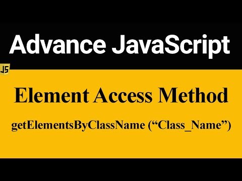 getElementsByClassName Method in JavaScript Hindi