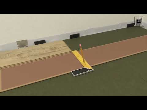 Krono Original flooring installation - 1clic 2go pure+ click system