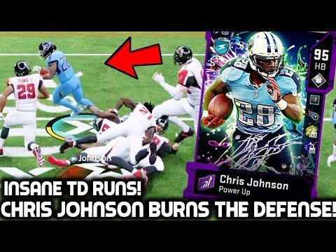 CHRIS JOHNSON BURNS THE DEFENSE! FASTEST RUNNING BACK IN THE GAME! Madden 20 Ultimate Team