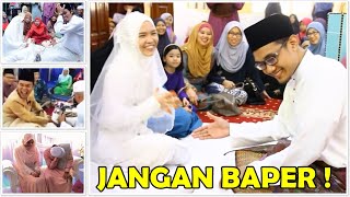 Download lagu DIJAMIN BAPER! MOMEN PENGANTIN MALU SAAT PERTAMA BERSENTUHAN mp3
