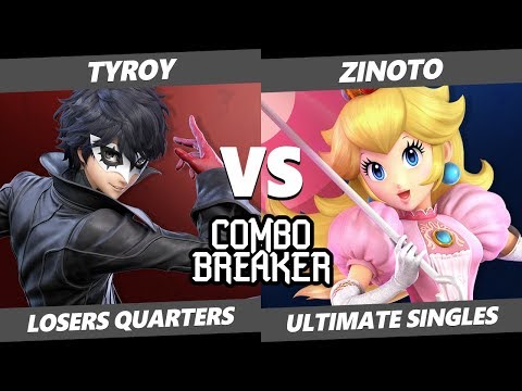 CB 2019 SSBU - AG | Tyroy (Joker) Vs. Zinoto (Peach) Smash Ultimate Tournament Losers Quarters