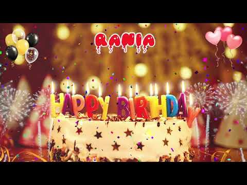 RANIA Birthday Song – Happy Birthday Rania