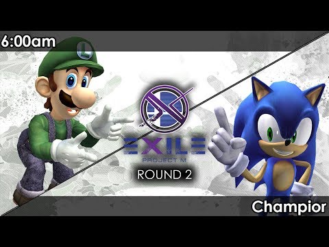 Project M: SMT | 6:00am (Luigi) V Champior (Sonic) - Exile 146 SSBPM